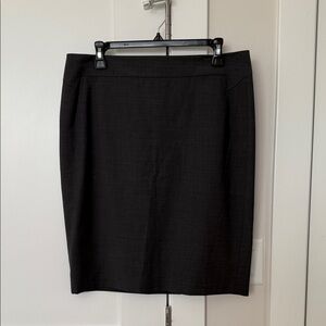 Ann Taylor Charcoal Pencil Skirt